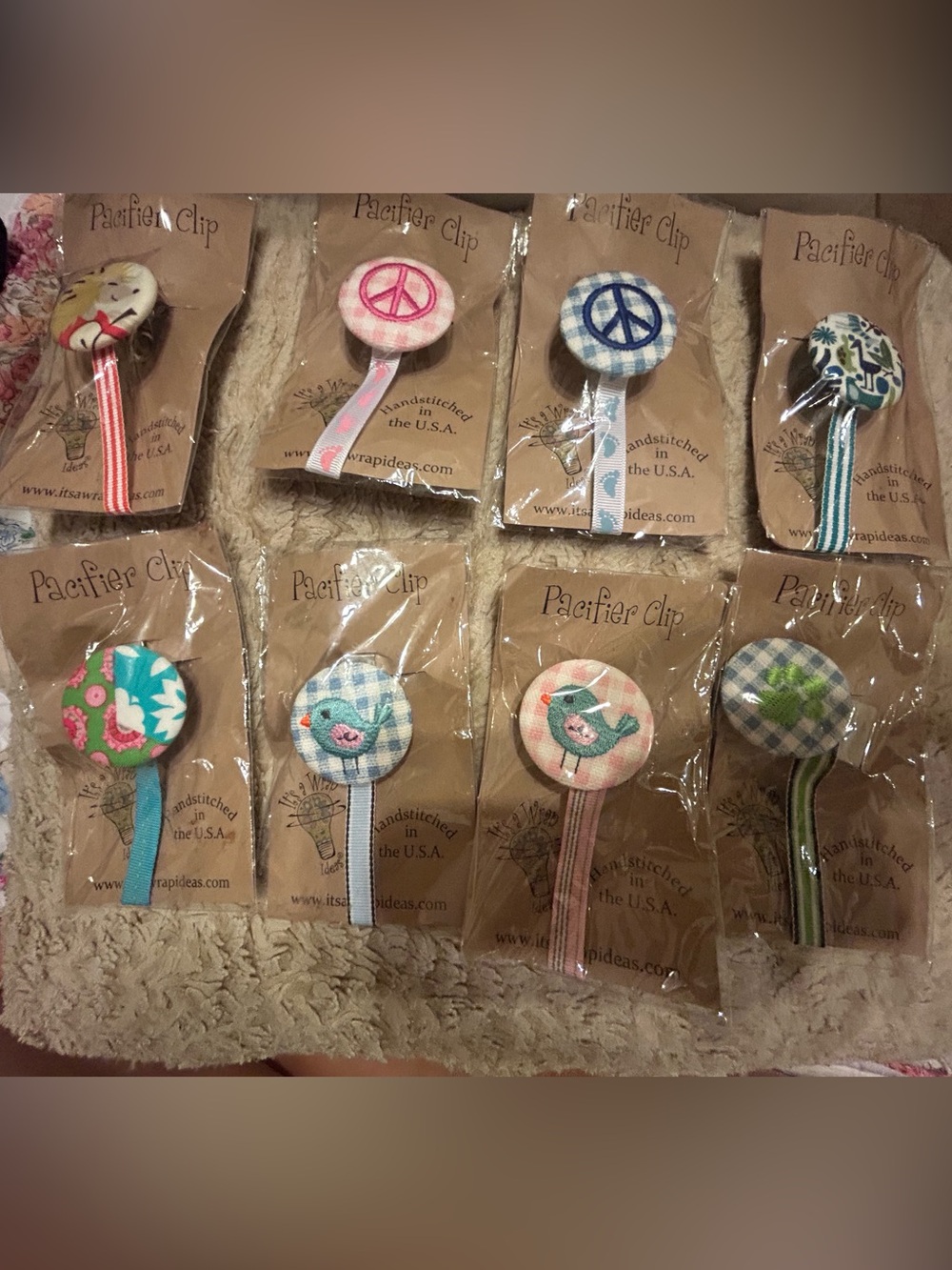 Handmade Pacifier Clips | Price per EACH
